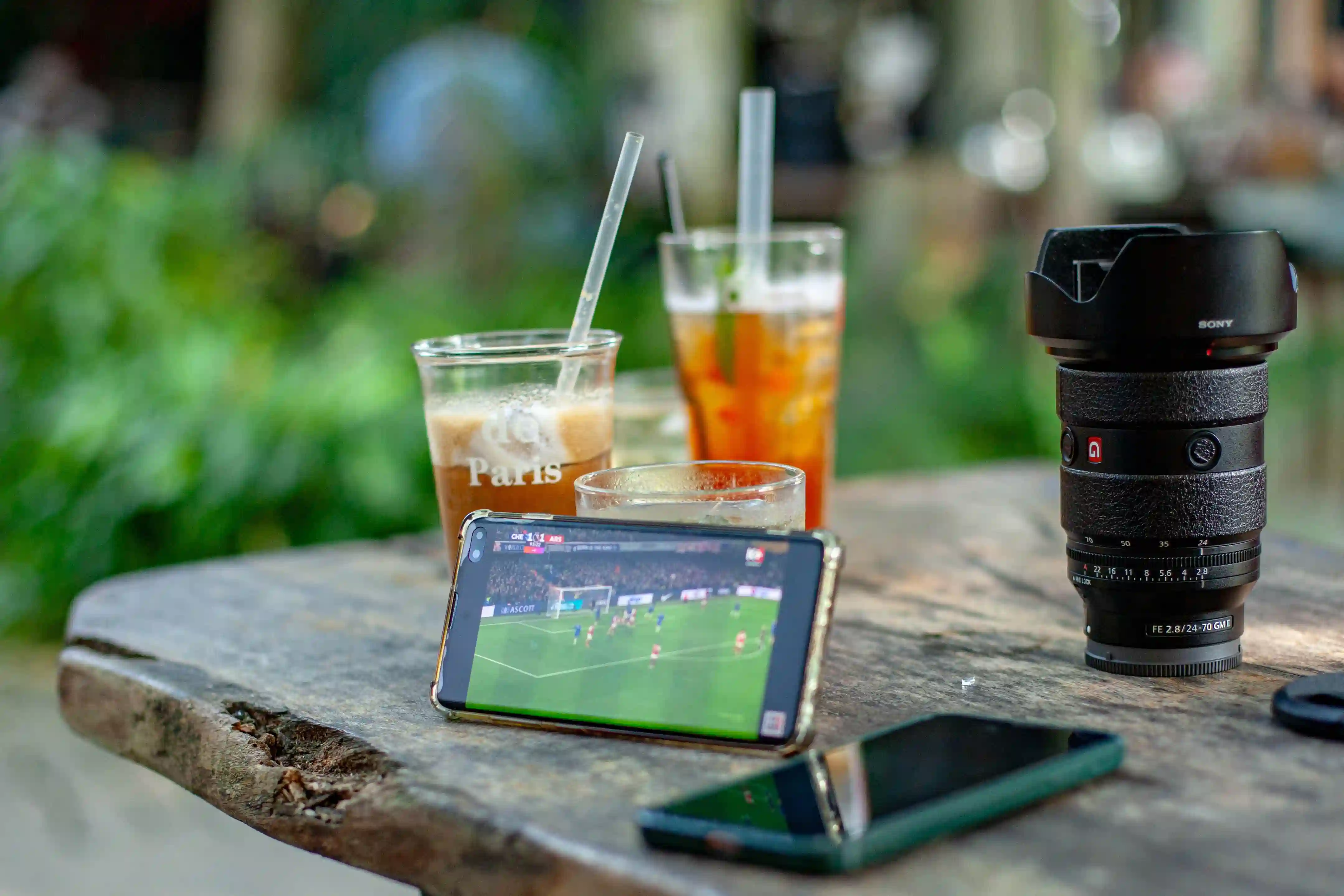 Fottball on smartphone